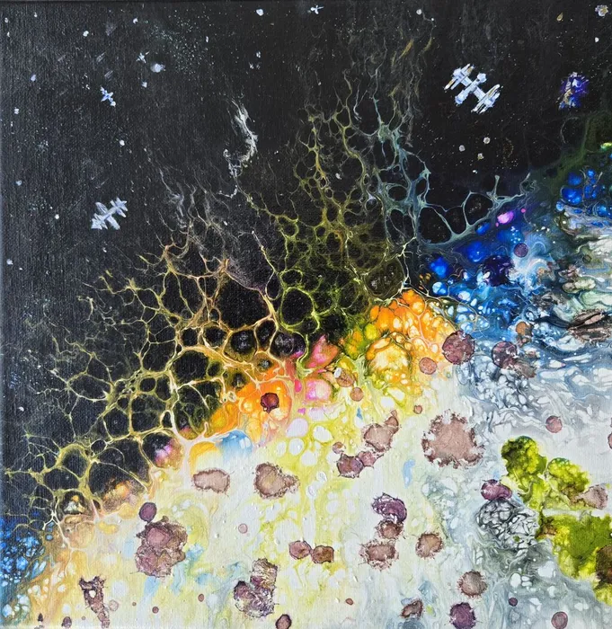 Олейник Светлана Притяжение 30х40 2024г